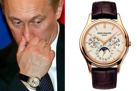 patek philippe putin|what watch does putin wear.